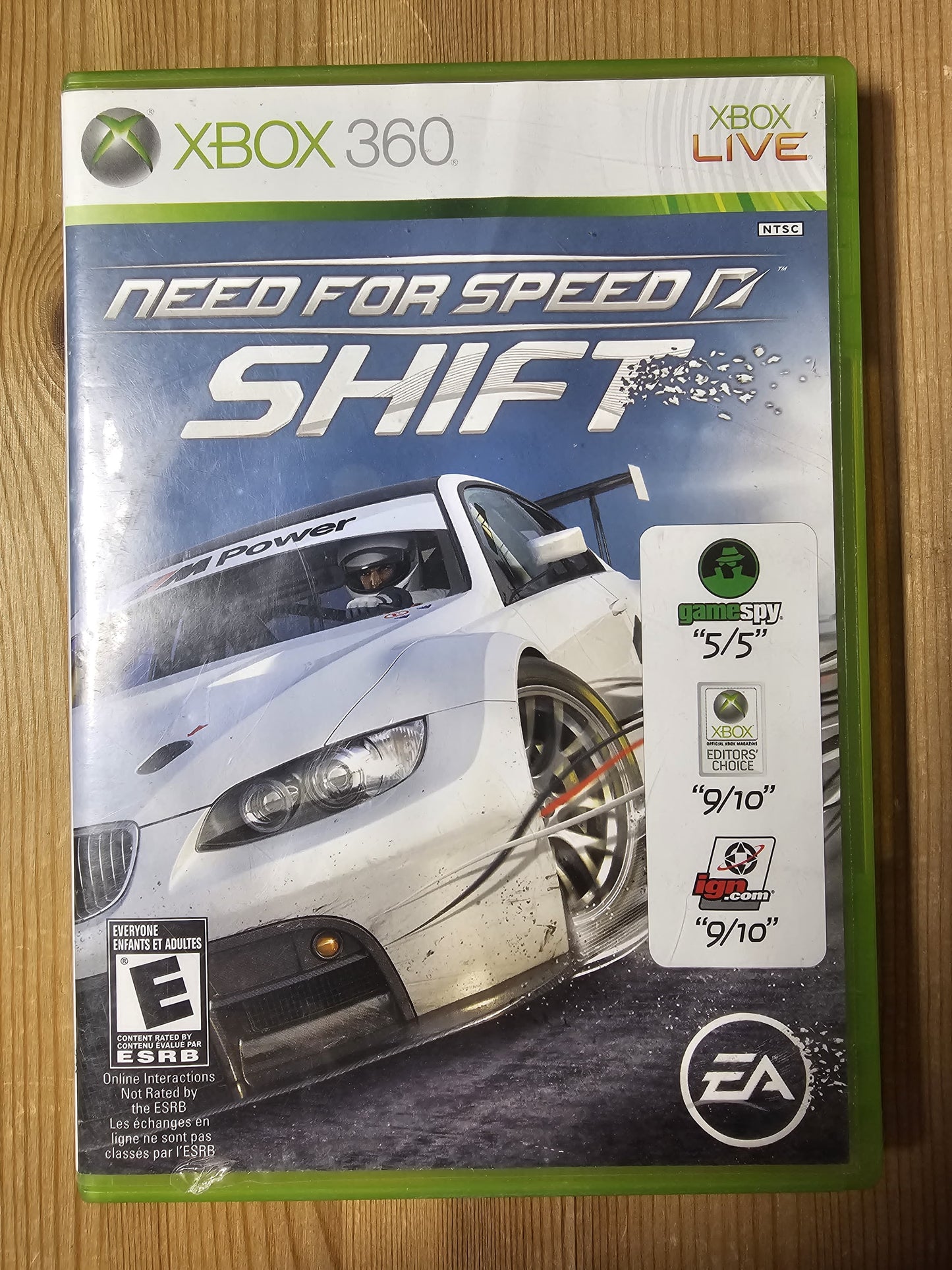 Need For Speed: Shift [with ratings] | Microsoft Xbox 360