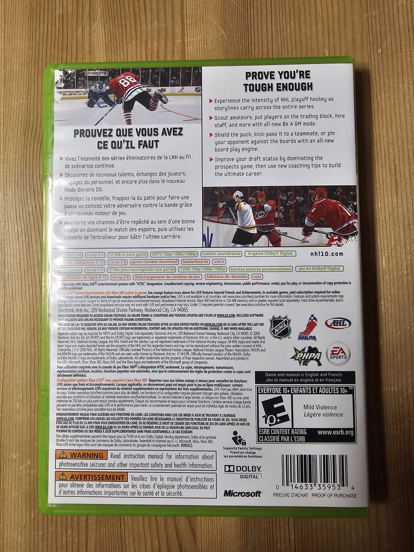 NHL 10 | Microsoft Xbox 360 (2009)