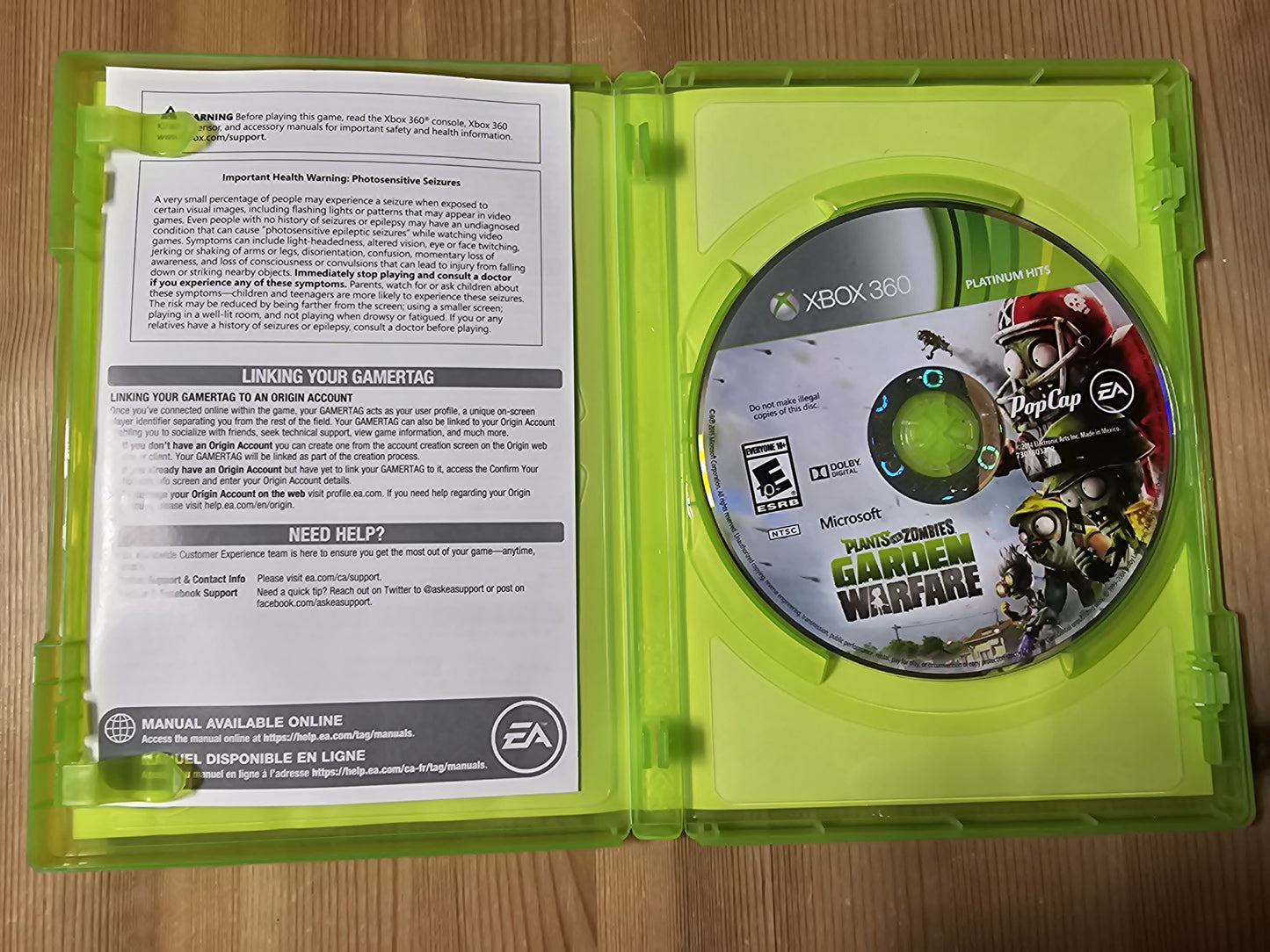 Plants Vs. Zombies Garden Warfare [Platinum Hits] | Microsoft Xbox 360
