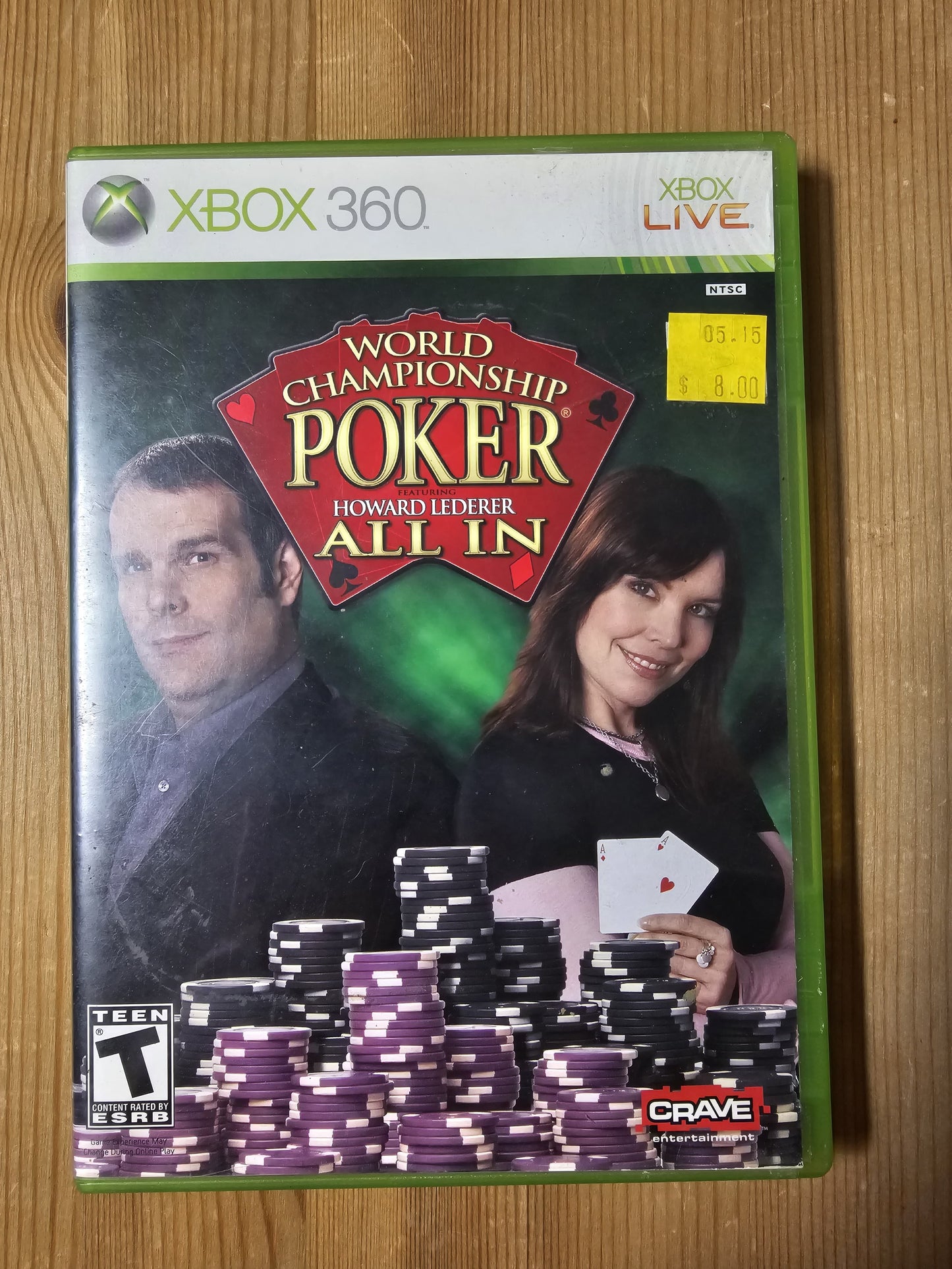 World Championship Poker: "All In" | Microsoft Xbox 360