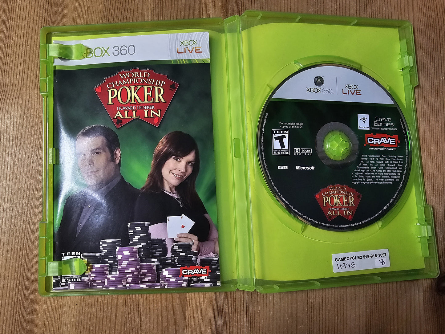 World Championship Poker: "All In" | Microsoft Xbox 360