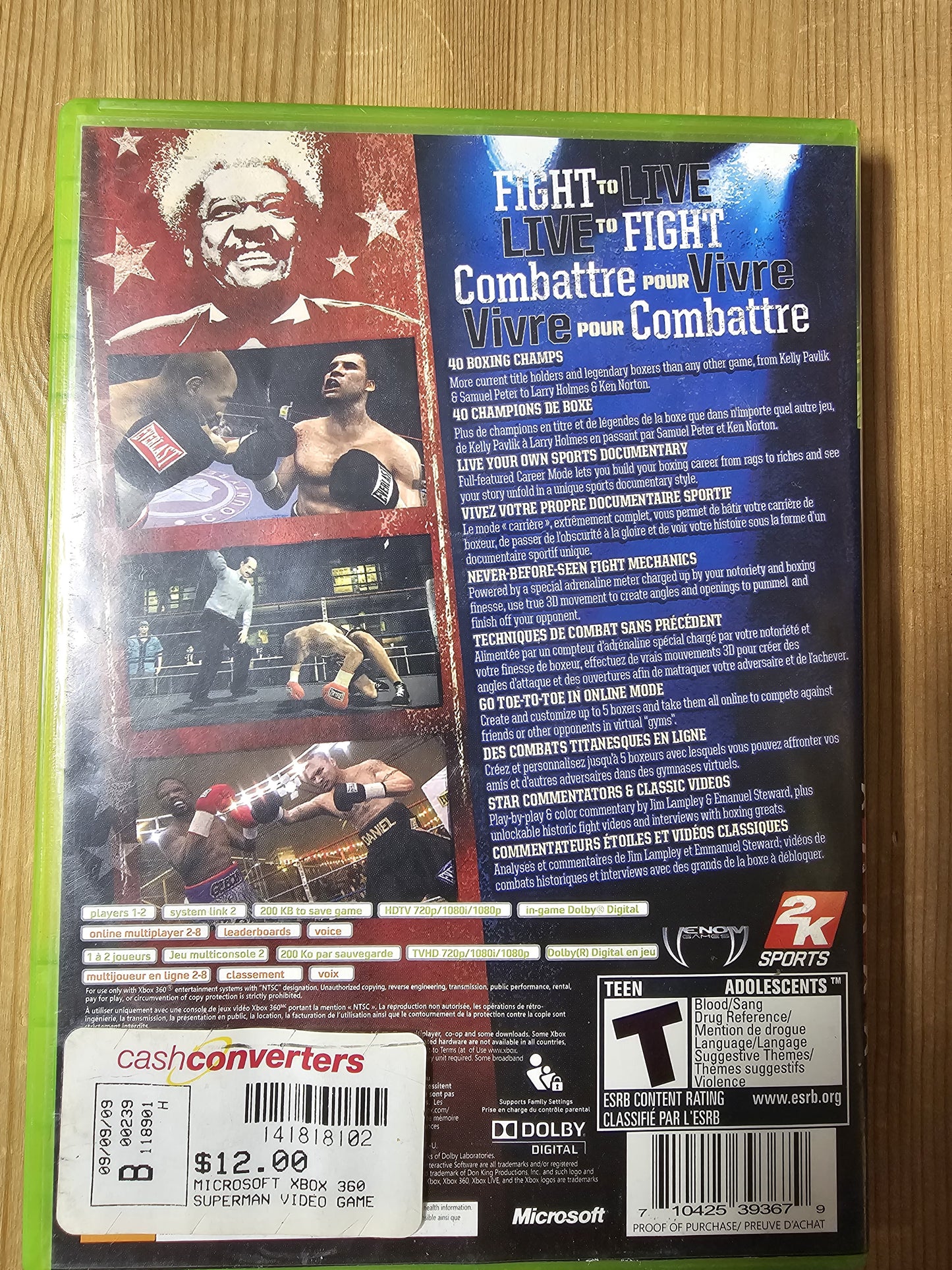 Don King Presents: Prizefighter | Xbox 360 (2008)