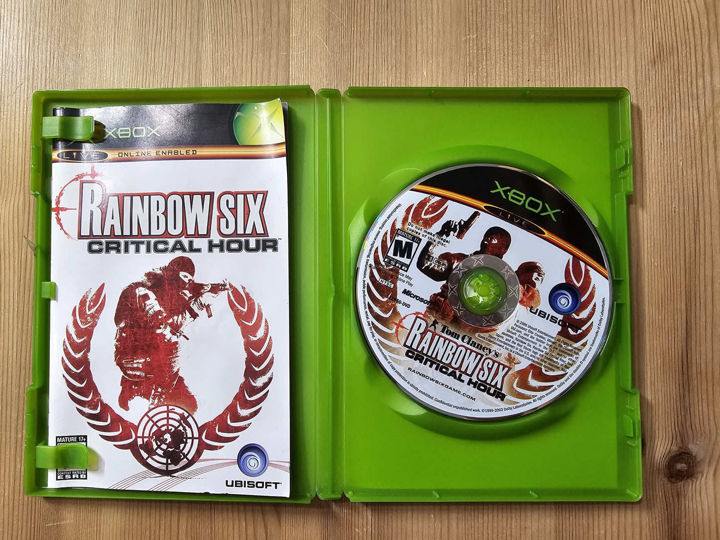 Tom Clancy's Rainbow Six: Critical Hour | Microsoft Xbox (2006)