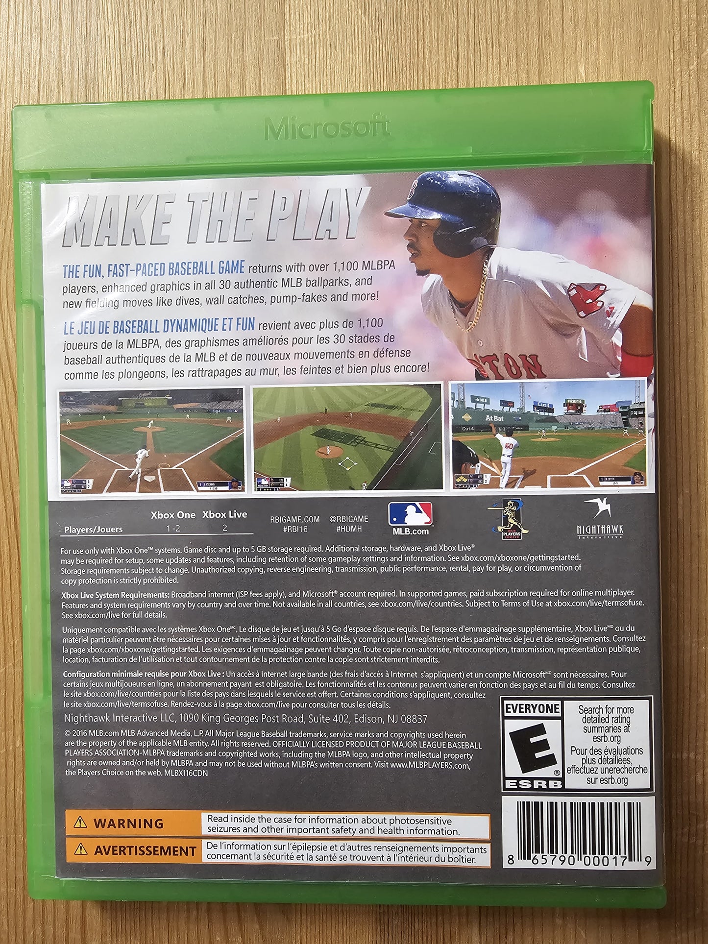 R.B.I. Baseball 2016 | Microsoft Xbox One (2016)