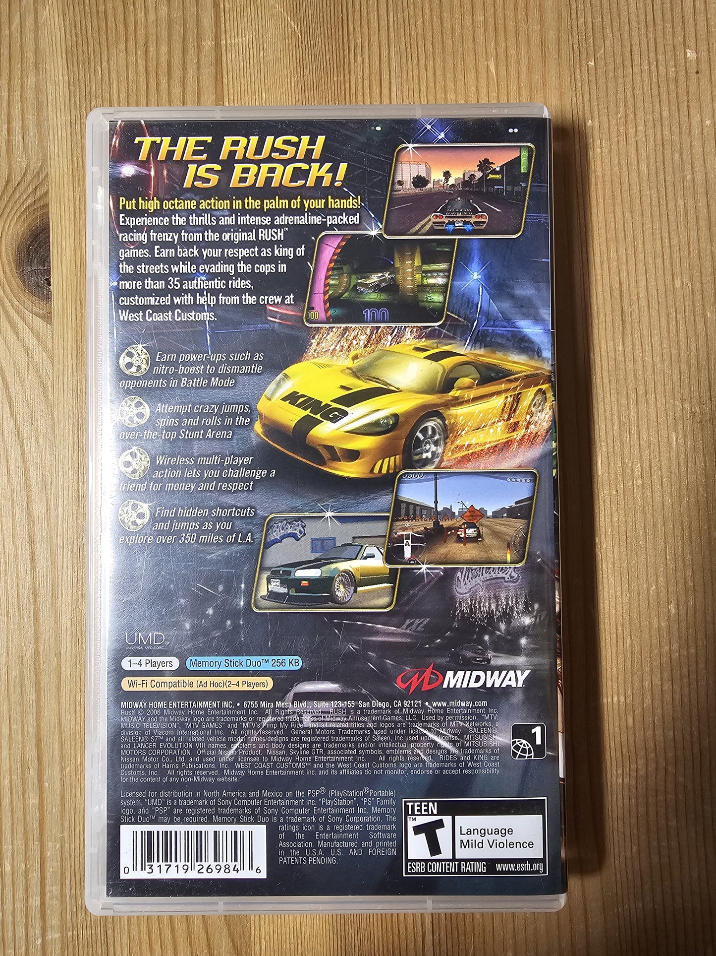 Rush | Sony PSP (2006)
