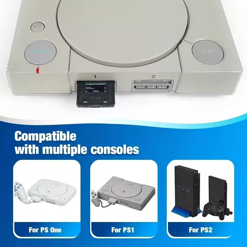 PSxMemCard Gen2 Memory Card Save Device Sony PS1 PS PSX PlayStation MemCard PRO2