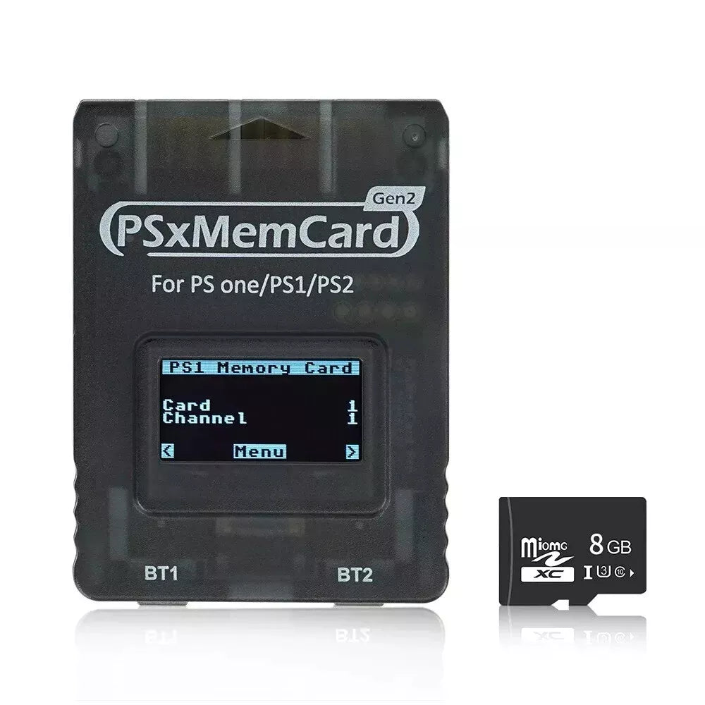 PSxMemCard Gen2 Memory Card Save Device Sony PS1 PS PSX PlayStation MemCard PRO2