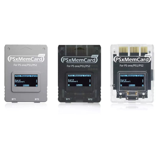 PSxMemCard Gen2 Memory Card Save Device Sony PS1 PS PSX PlayStation MemCard PRO2