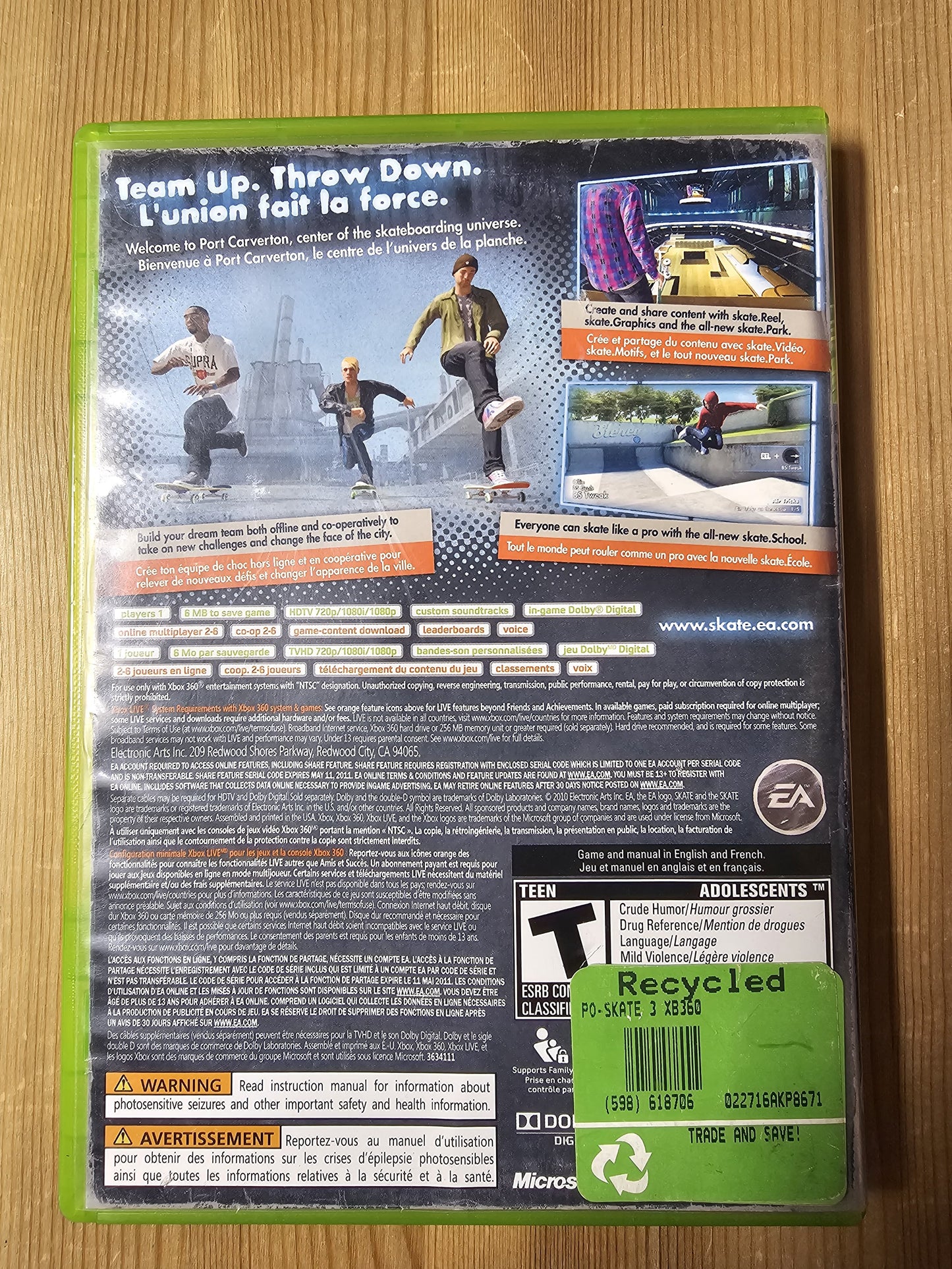 Skate 3 | Microsoft Xbox 360 (2010)