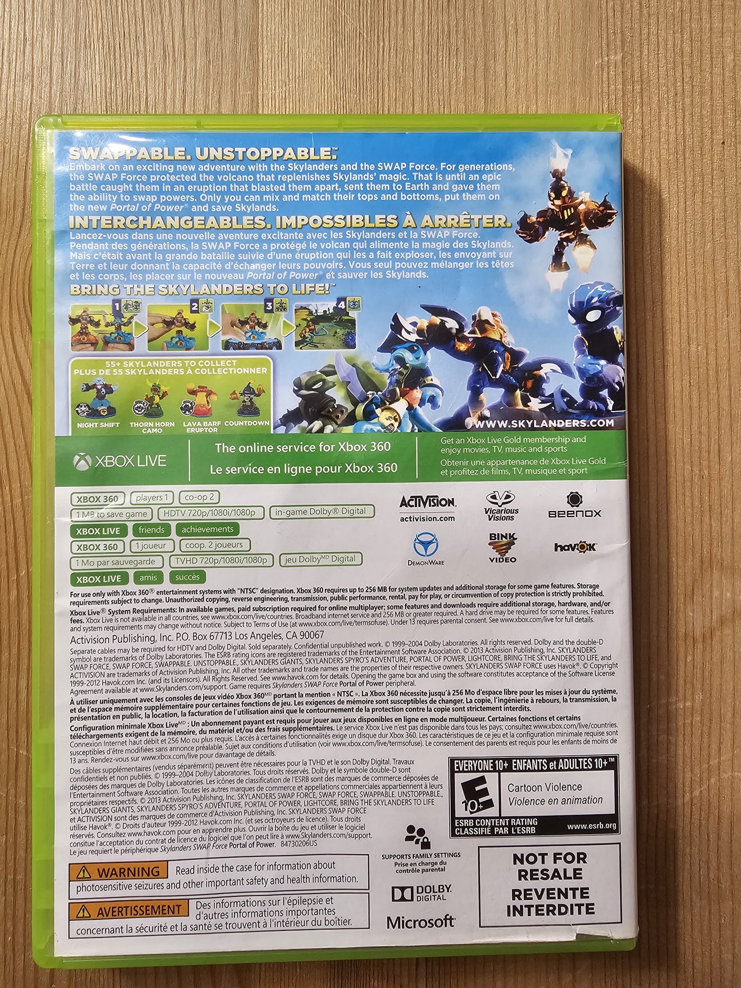 Skylanders Swap-Force | Microsoft Xbox 360 (2013)