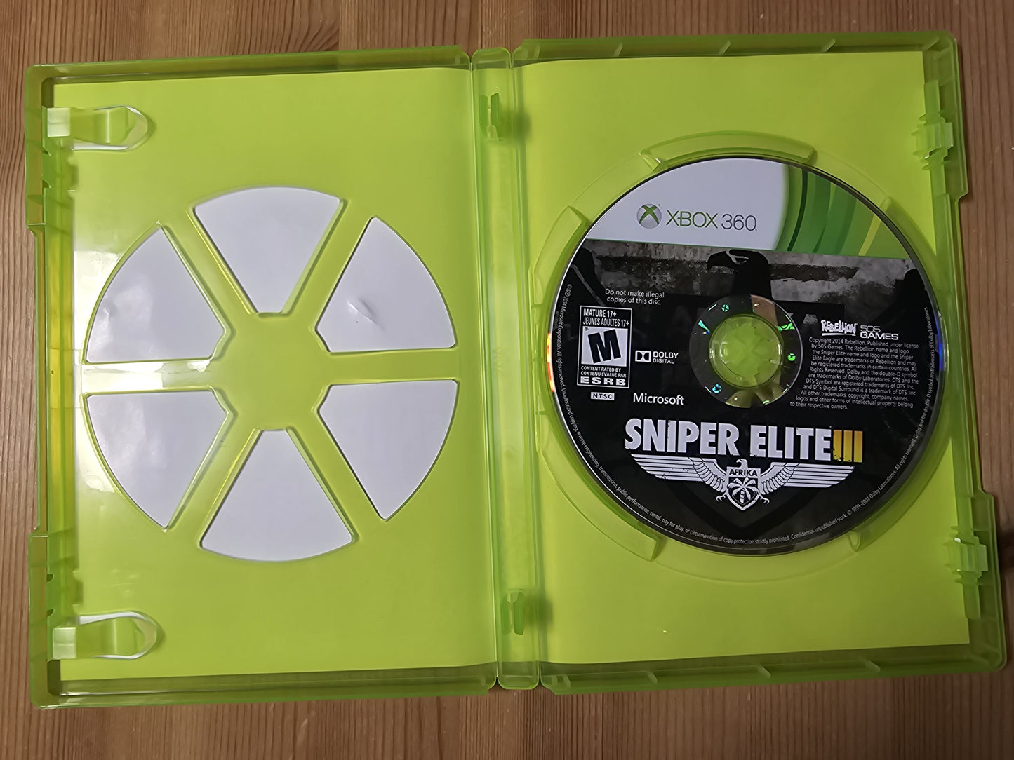 Sniper Elite 3 III | Microsoft Xbox 360 (2014)