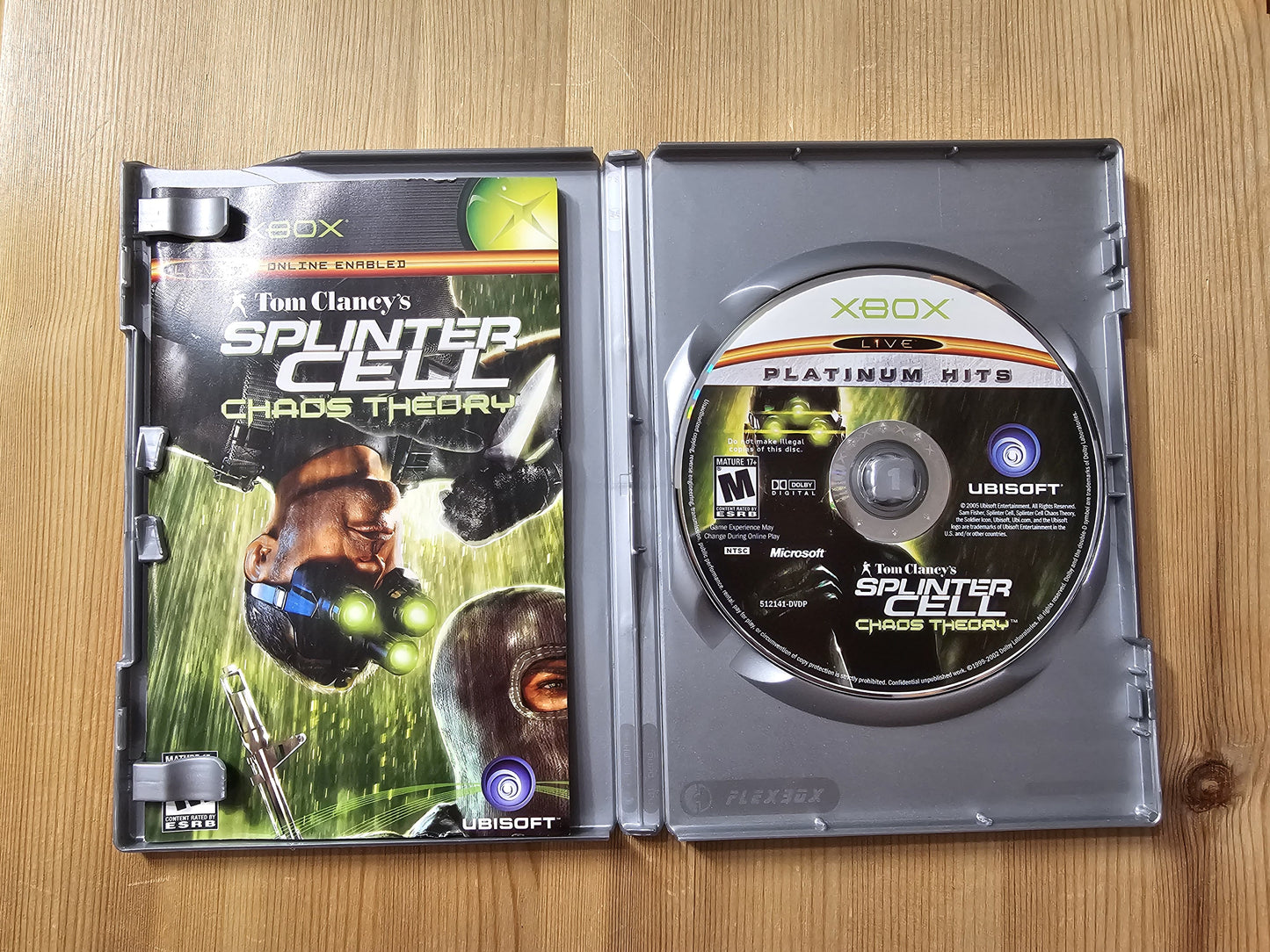 Tom Clancy's Splinter Cell: Chaos Theory [Platinum Hits] | Microsoft Xbox (2006)