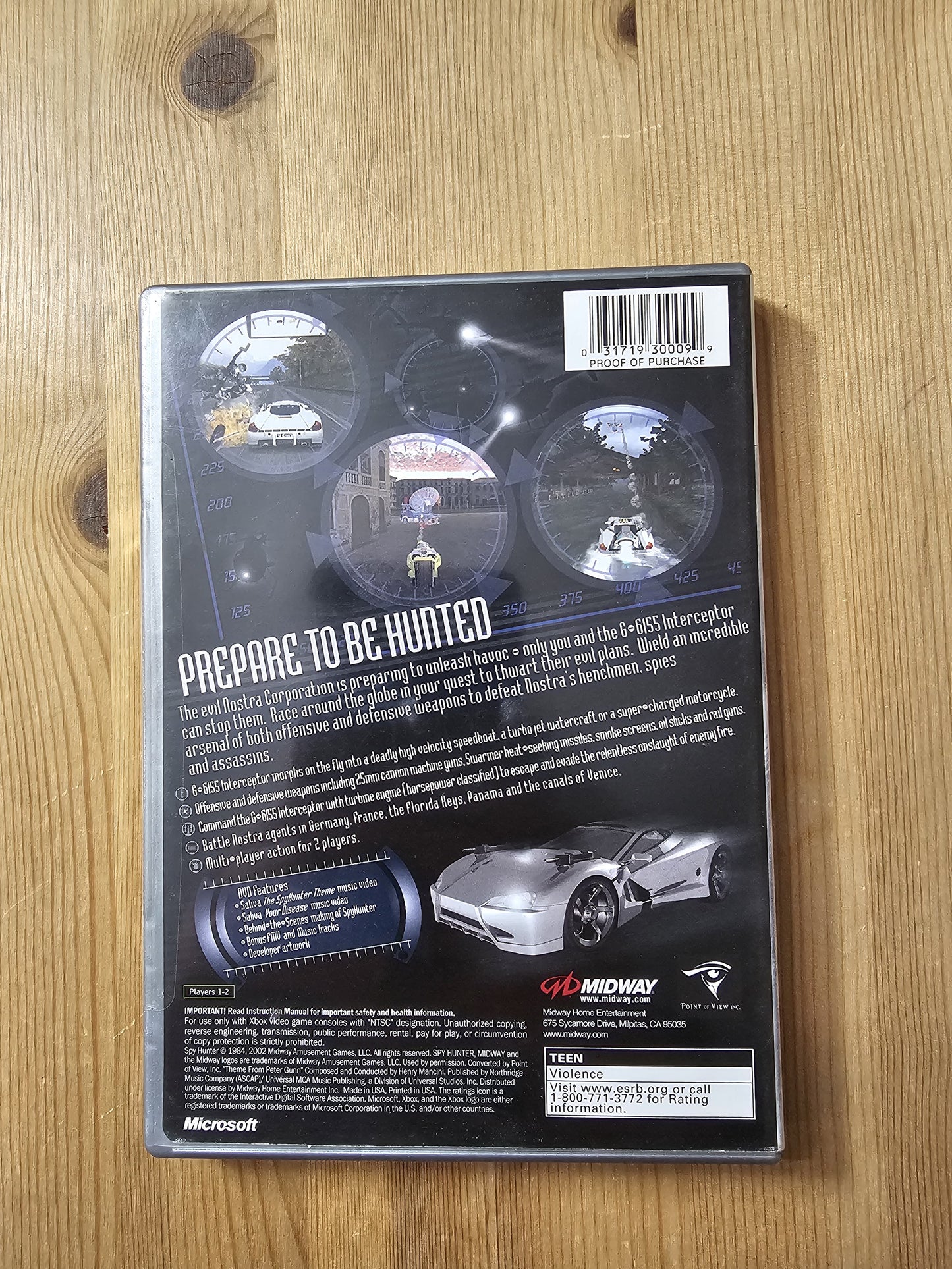 Spy Hunter [Platinum Hits] | Microsoft Xbox (2002)