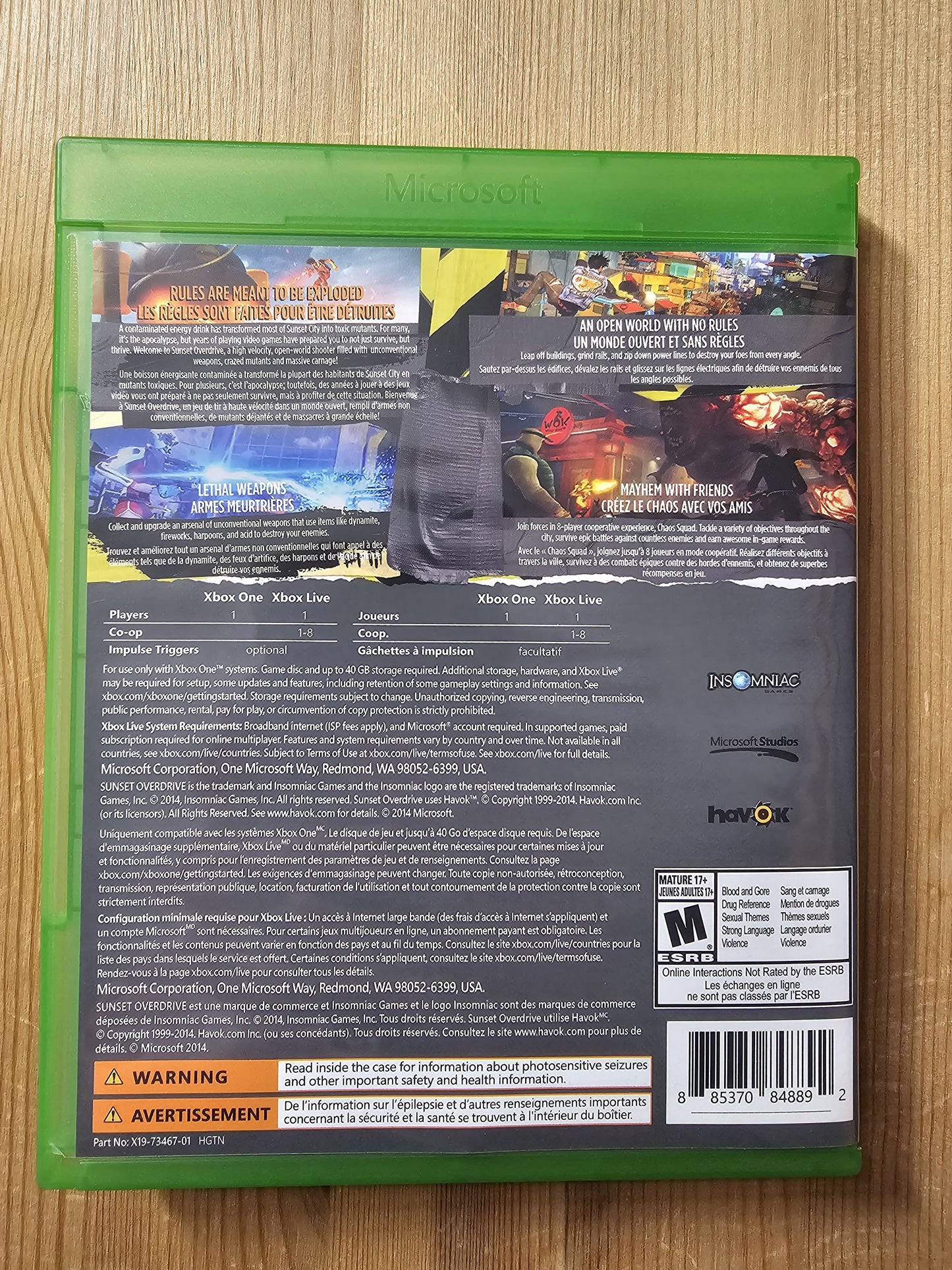 Sunset Overdrive | Microsoft Xbox One (2014)
