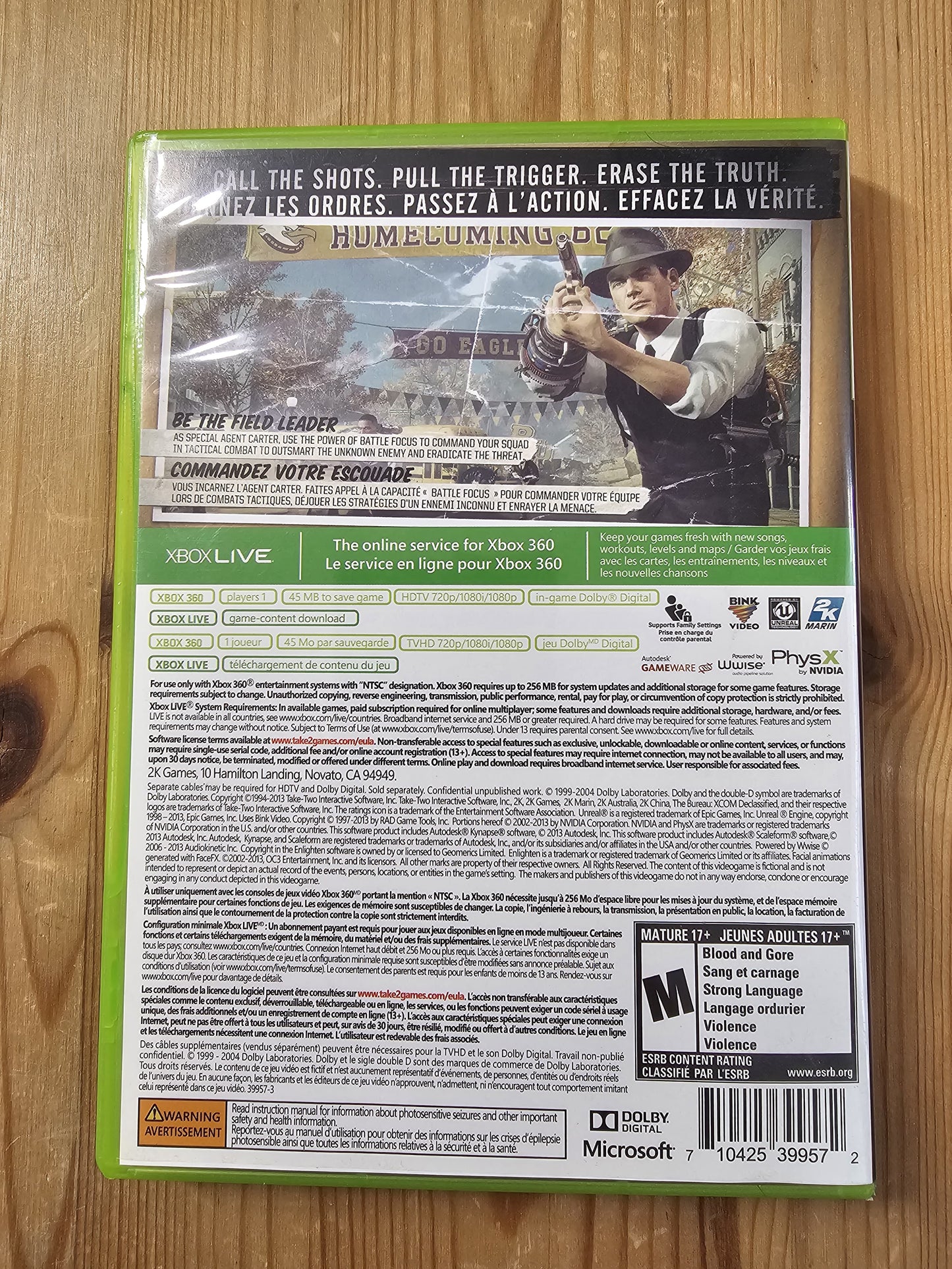 The Bureau XCOM Declassified | Microsoft Xbox 360