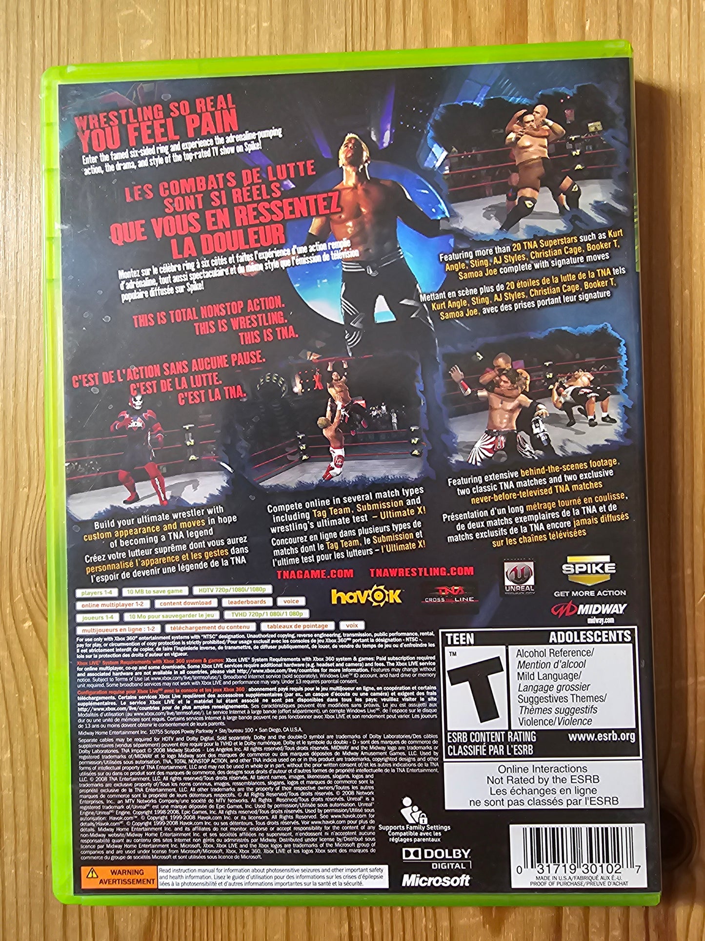 TNA Impact! | Microsoft Xbox 360 (2008)
