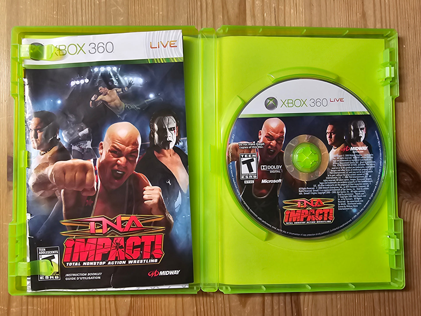 TNA Impact! | Microsoft Xbox 360 (2008)
