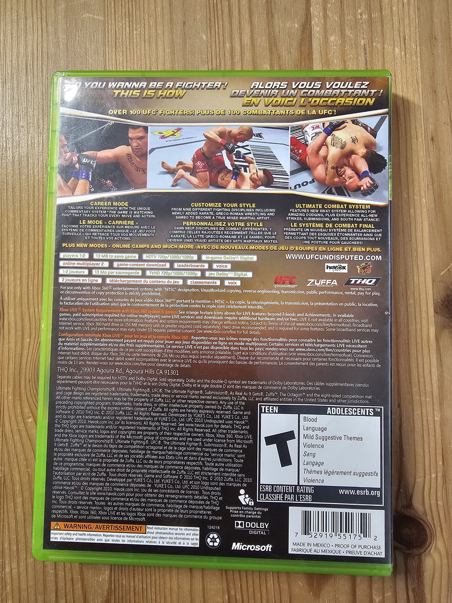 UFC Undisputed 2010 | Microsoft Xbox 360 (2010)